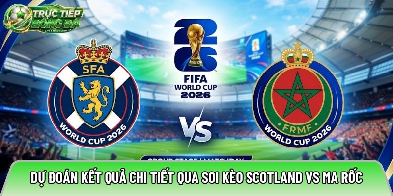 Dự đoán kết quả chi tiết qua soi kèo Scotland vs Ma Rốc